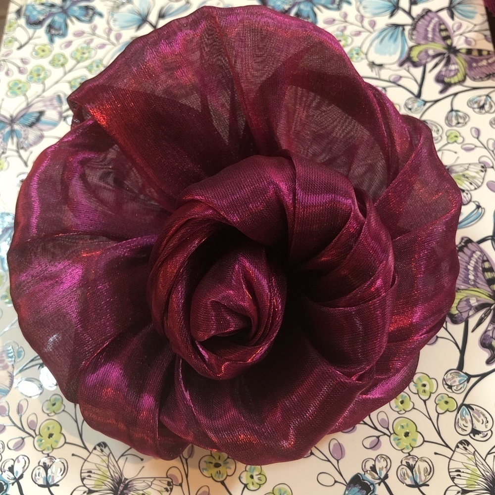 *Lane Bryant Metallic Purple Hair Accessories NWT